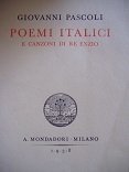 Poemi italici e canzoni di re Enzo