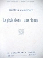 Trattato elementare di legislazione americana