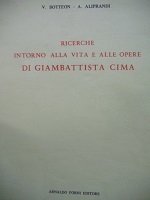 Ricerche intorno alla vita e alle opere di Giambattista Cima