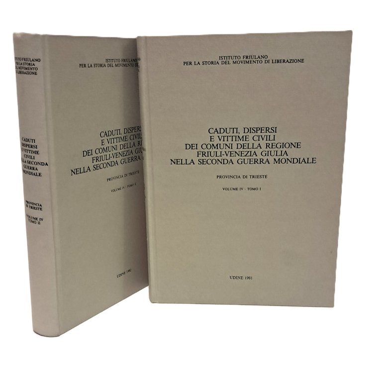 Caduti, dispersi e vittime civili dei comuni della Regione FVG …