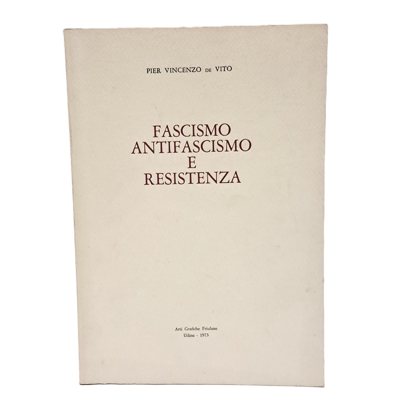 Fascismo antifascismo e resistenza