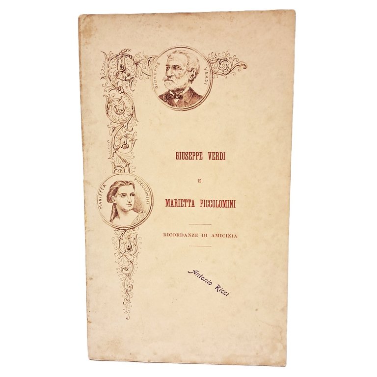 Giuseppe Verdi e Marietta Piccolomini. Ricordanze di amicizia | Immagine Gallery 2