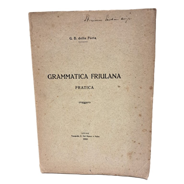 Grammatica friulana pratica