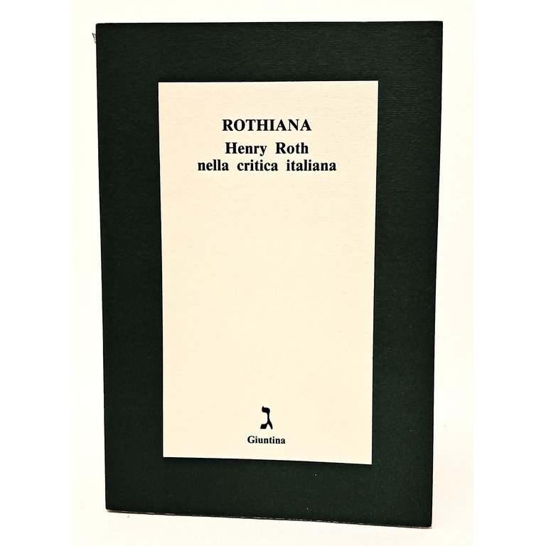 Henry Roth nella critica italiana