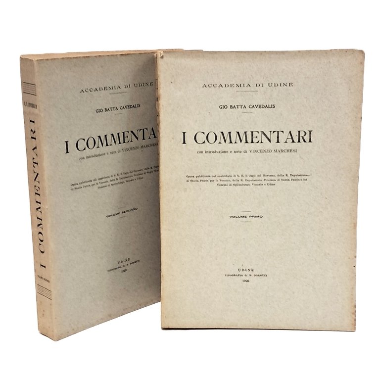 I commentari I-II