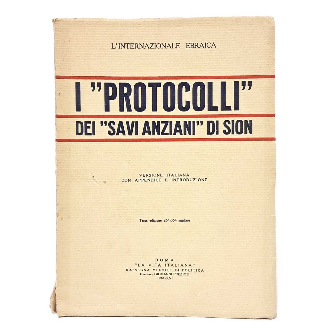 I "Protocolli" dei "savi anziani di Sion" | Immagine principale