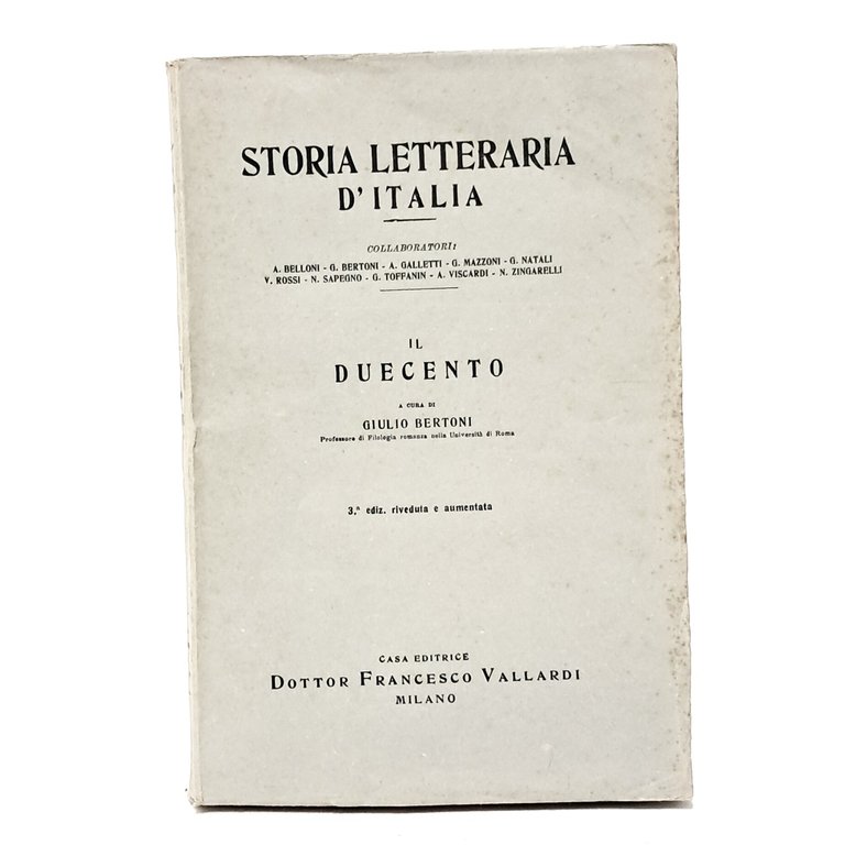 Il Duecento, La vita, i tempi e le opere di …