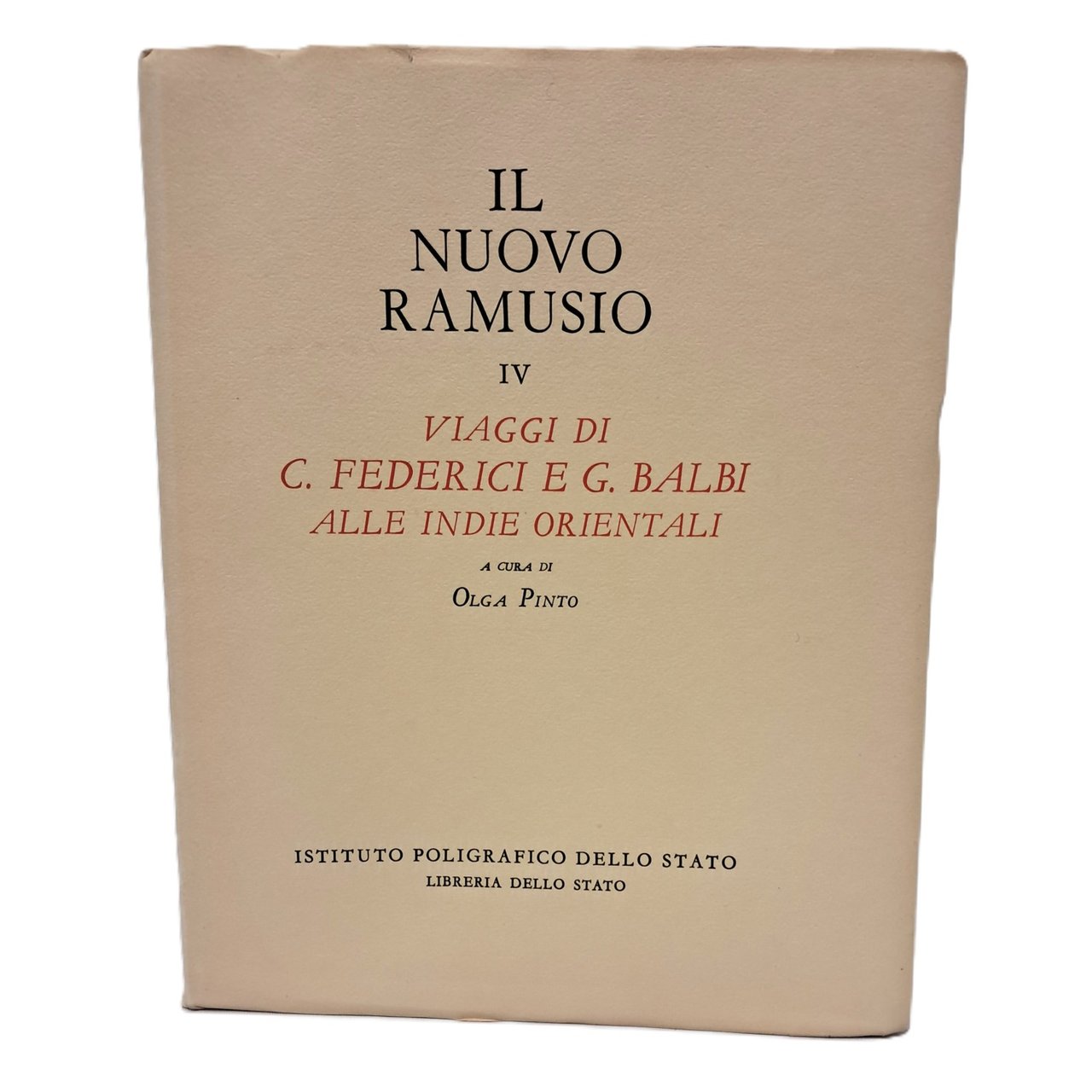 Il Nuovo Ramusio IV. Viaggi di C. Federici e G. … | Immagine principale