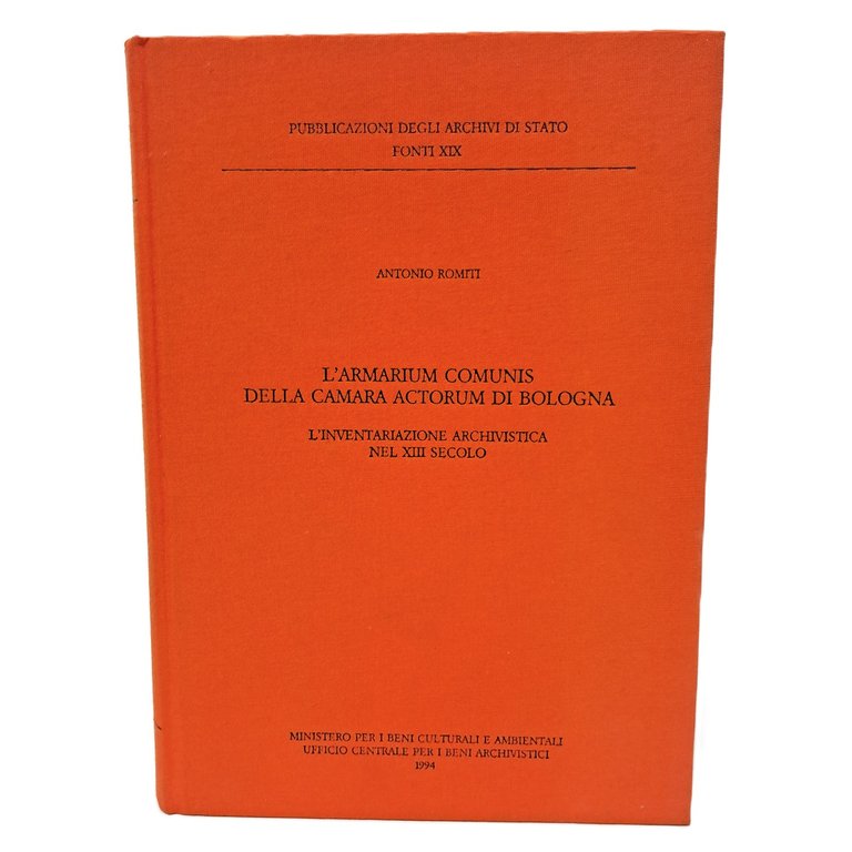 L'armarium comunis della Camara actorum di Bologna | Immagine Gallery 2