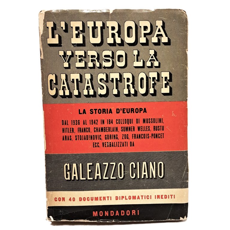 L'Europa verso la catastrofe