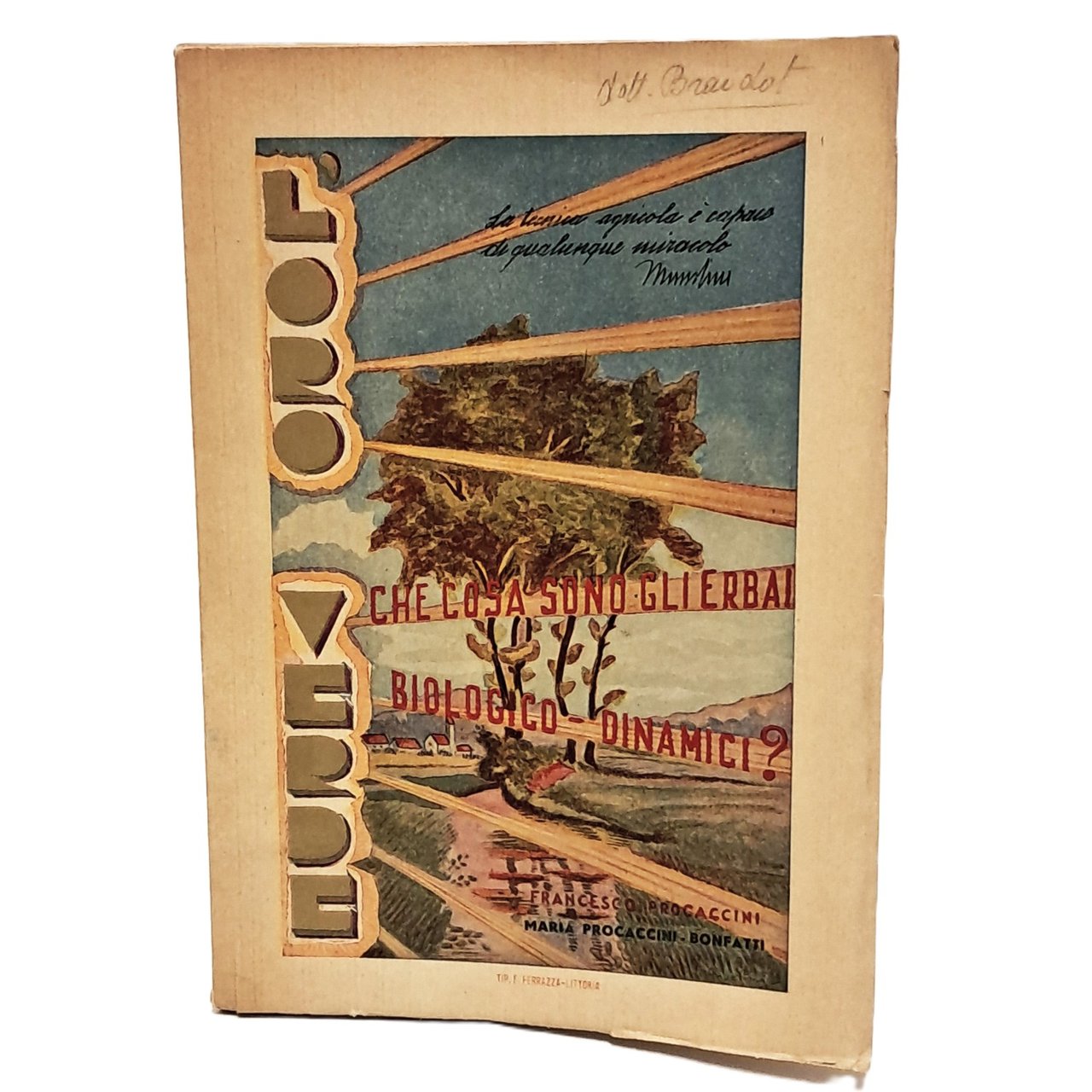 L'oro verde. Che cosa sono gli erbai biologico-dinamici?