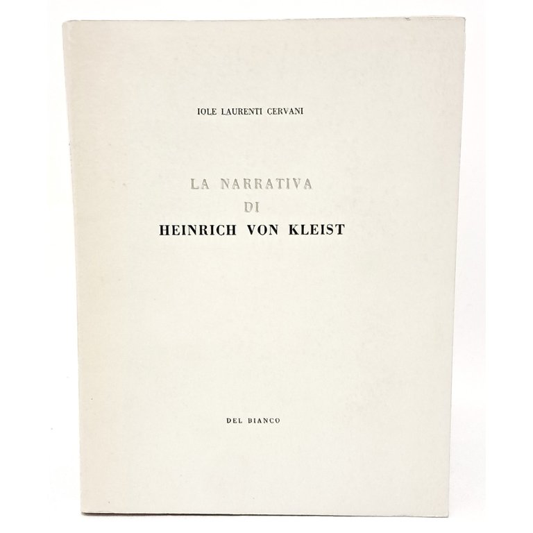 La narrativa di Heinrich Von Kleist