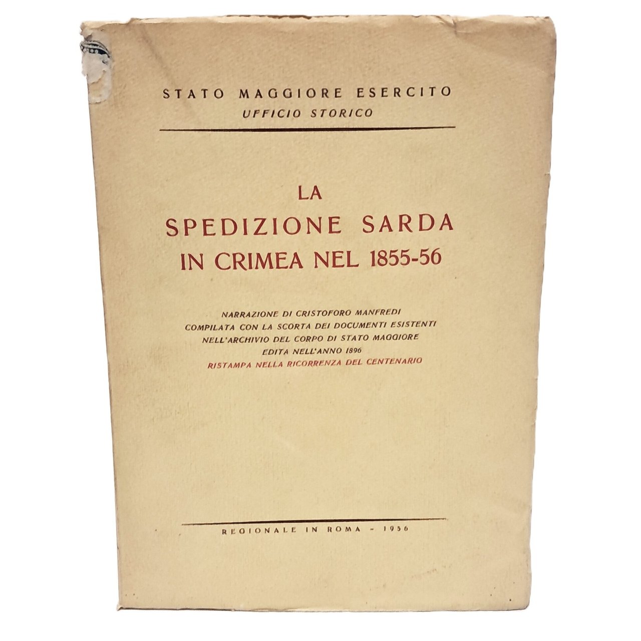 La spedizione sarda in Crimea nel 1855-56