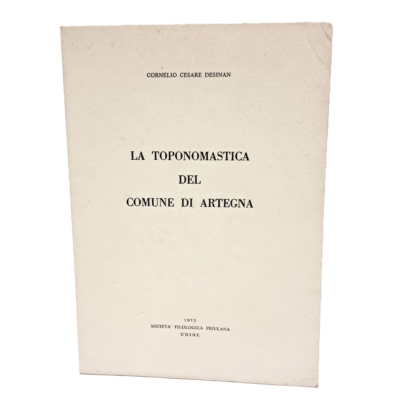 La toponomastica del comune di Artegna