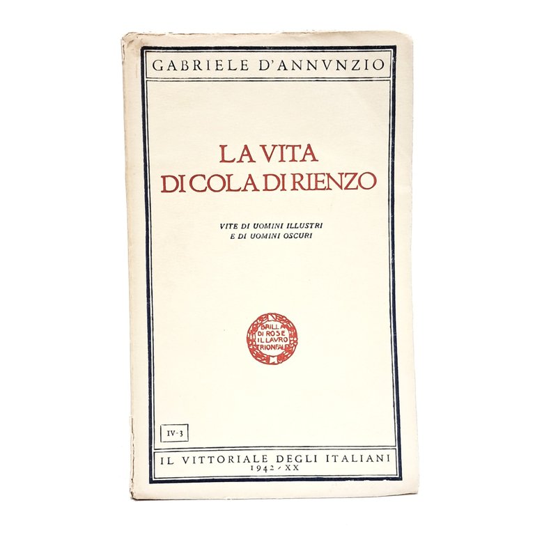 La vita di Cola di Rienzo