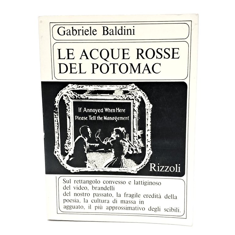 Le acque rosse del Potomac