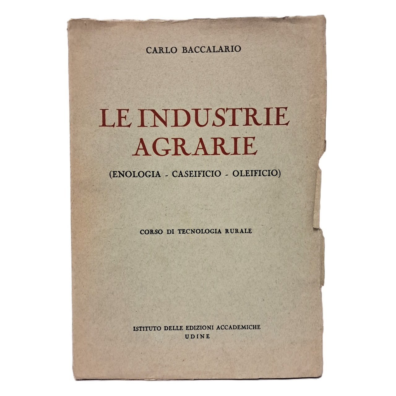 Le industrie agrarie (enologia, caseificio, oleificio) | Immagine principale