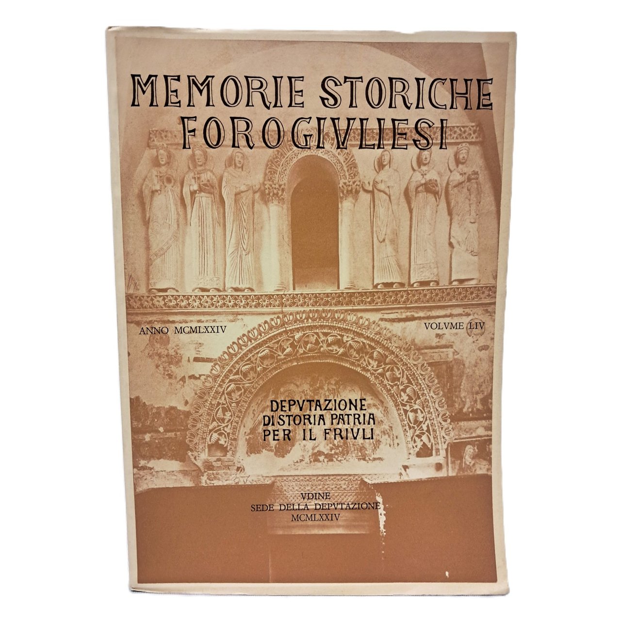 Memorie Storiche Forogiuliesi volume LIV | Immagine principale