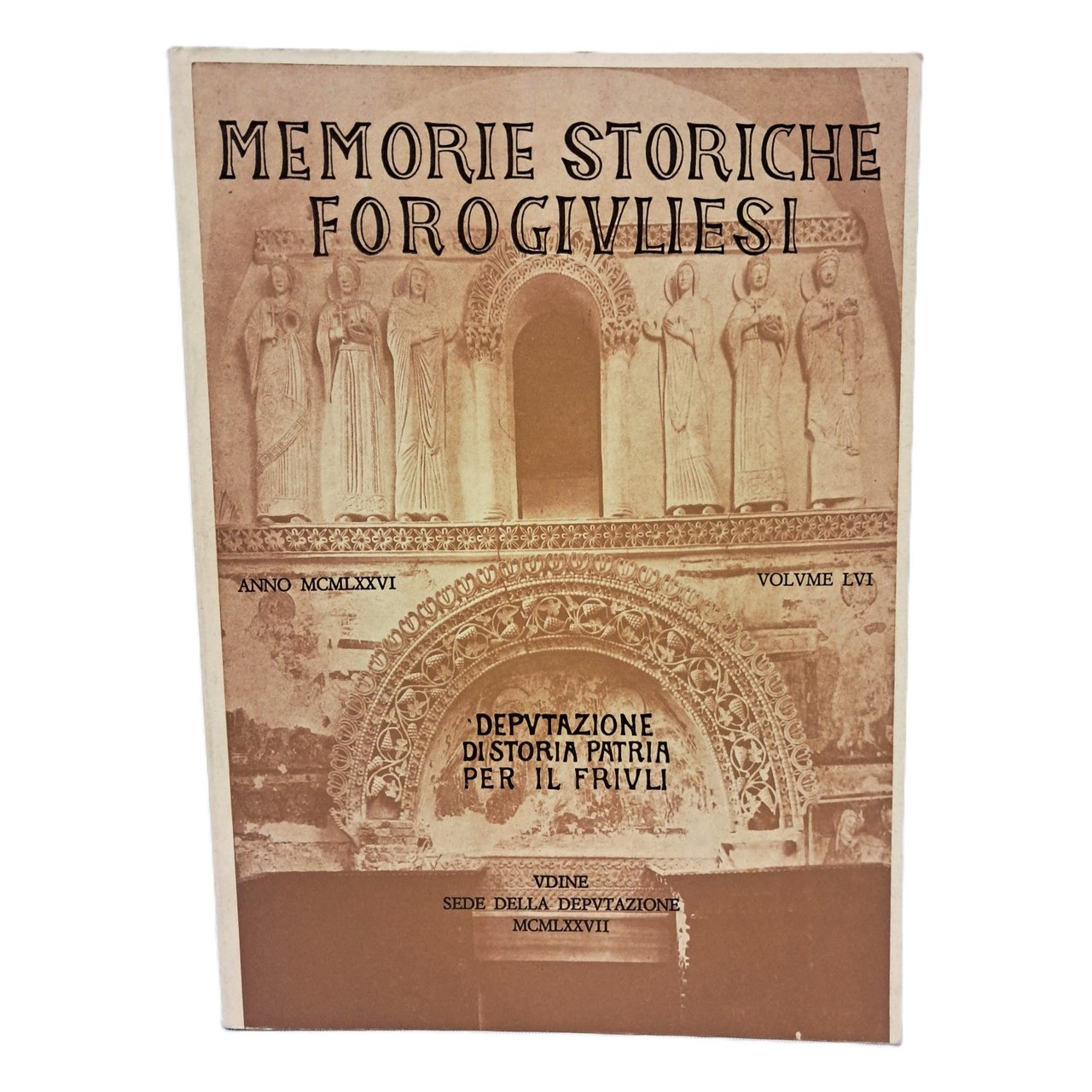 Memorie Storiche Forogiuliesi volume LVI | Immagine principale