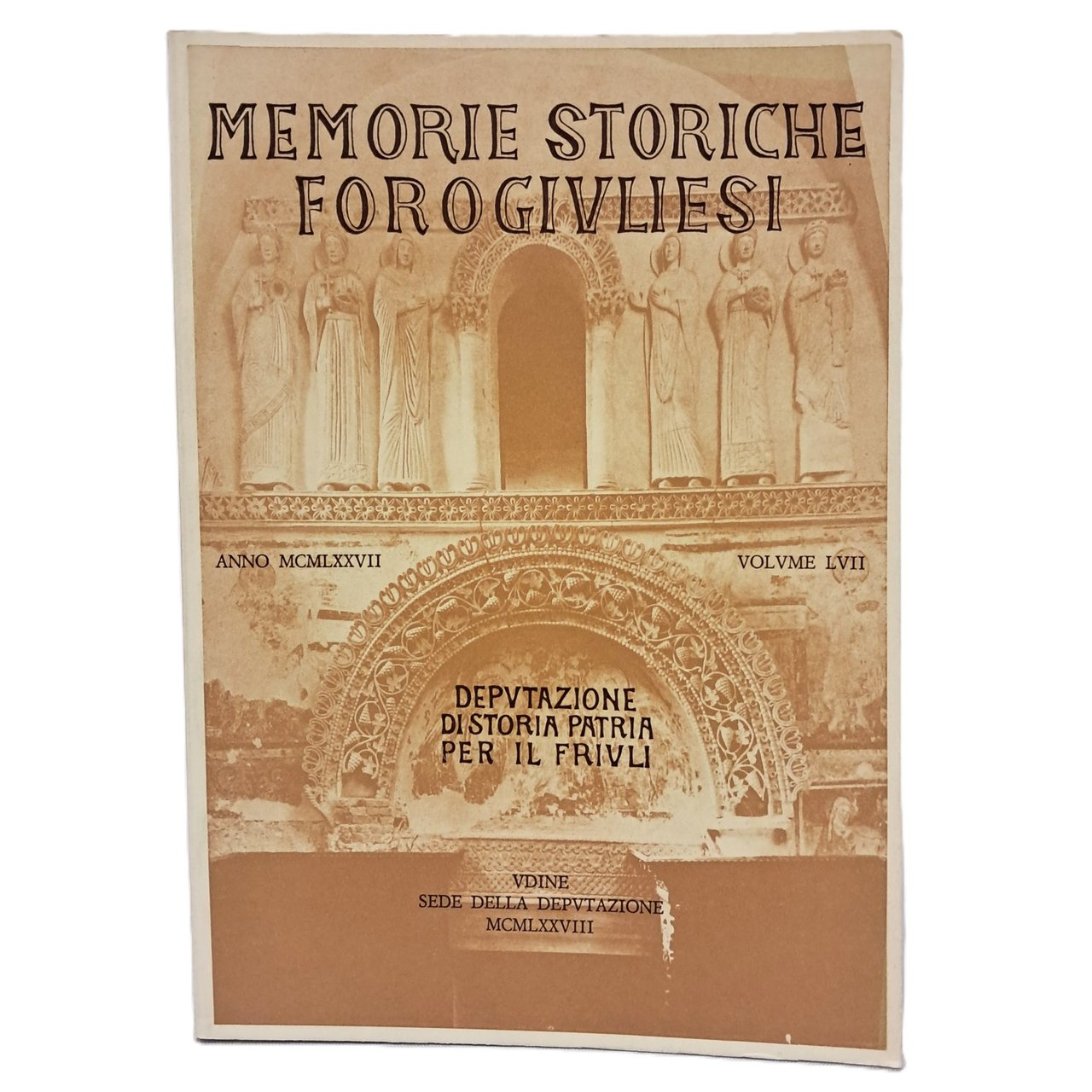 Memorie Storiche Forogiuliesi volume LVII | Immagine principale
