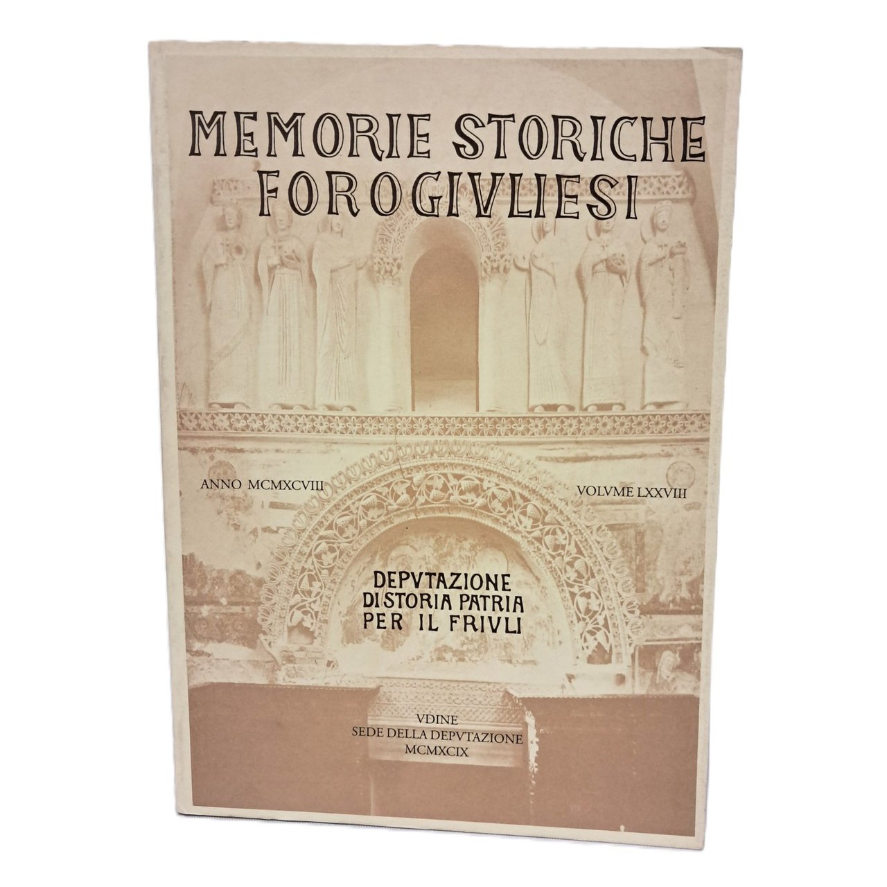 Memorie Storiche Forogiuliesi volume LXXIX | Immagine principale