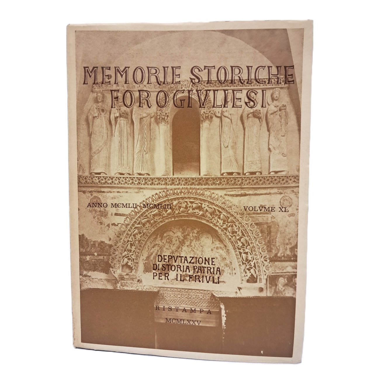 Memorie Storiche Forogiuliesi volume XL | Immagine principale