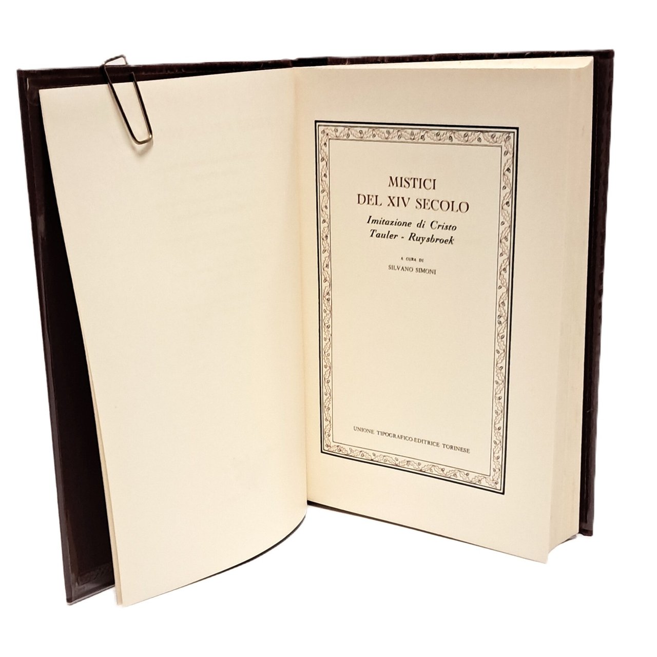 Mistici del XIV secolo. Imitazione di Cristo Tauler - Ruysbroek