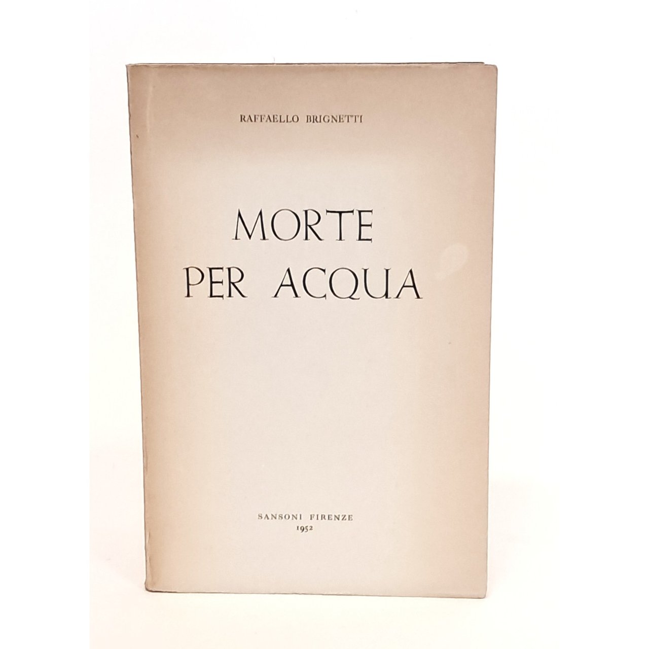 Morte per acqua
