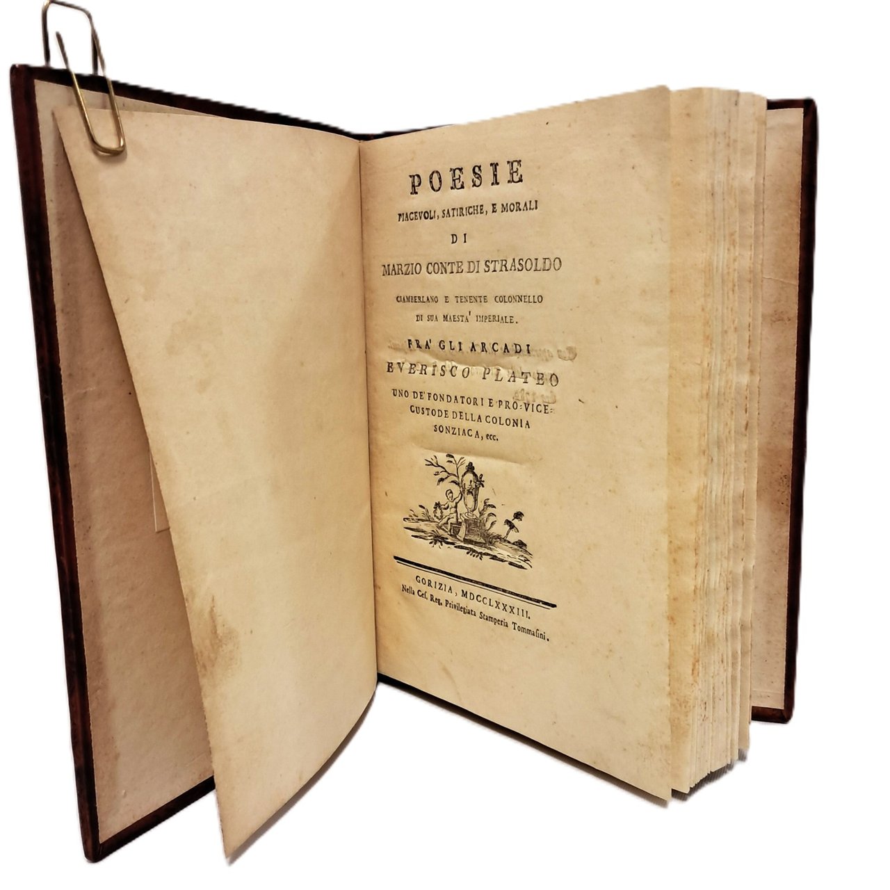 Poesie piacevoli, satiriche e morali | Immagine principale