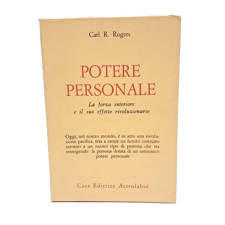 Potere personale. La forza interiore e il suo effetto rivoluzionario