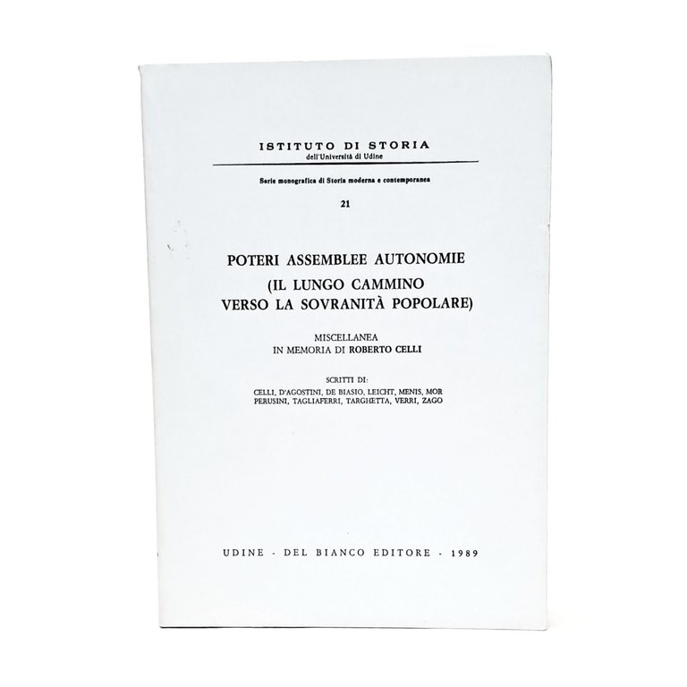 Poteri assemblee autonomie (il lungo cammino verso la sovranità popolare)
