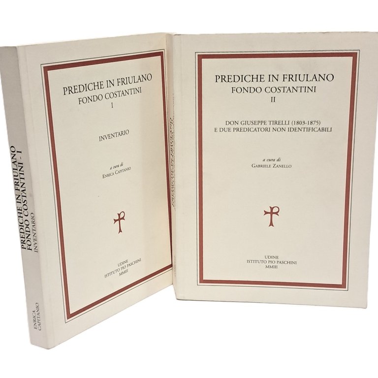 Prediche in friulano fondo Costantini I-II