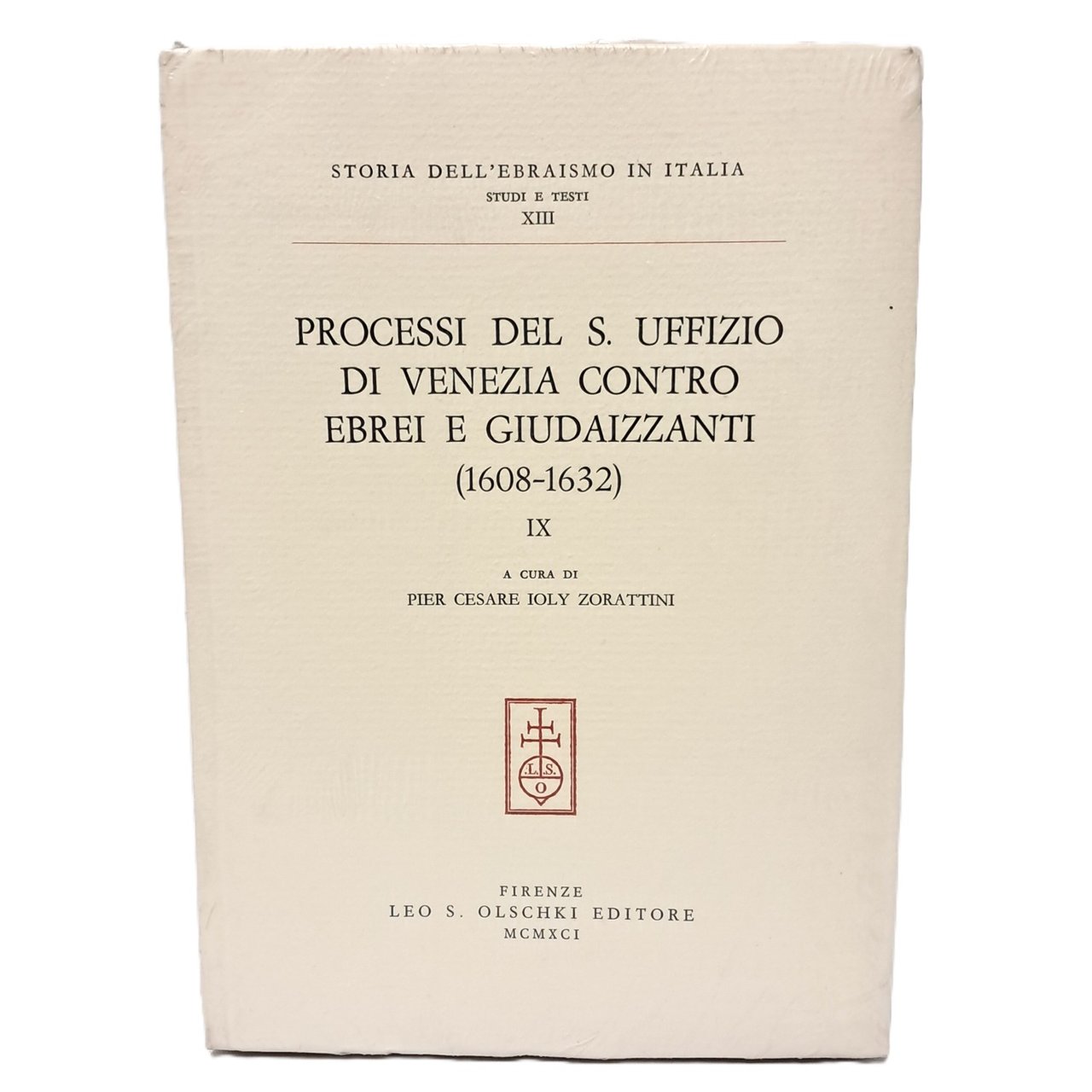 Processi del S. Uffizio di Venezia contro ebrei e giudaizzanti … | Immagine principale