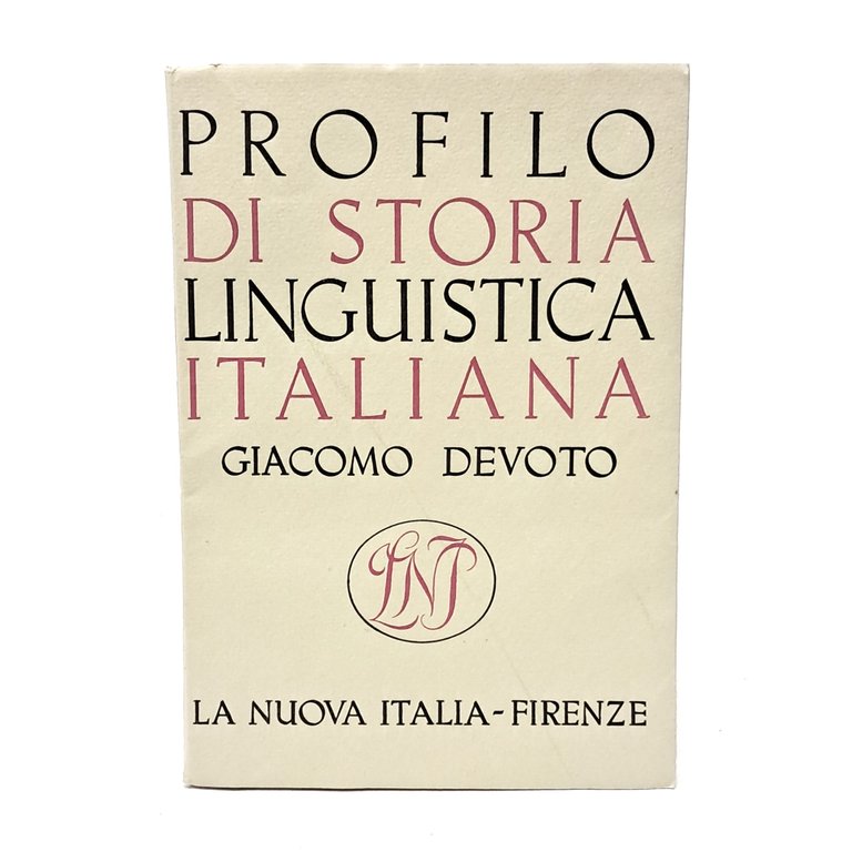 Profilo di storia linguistica italiana