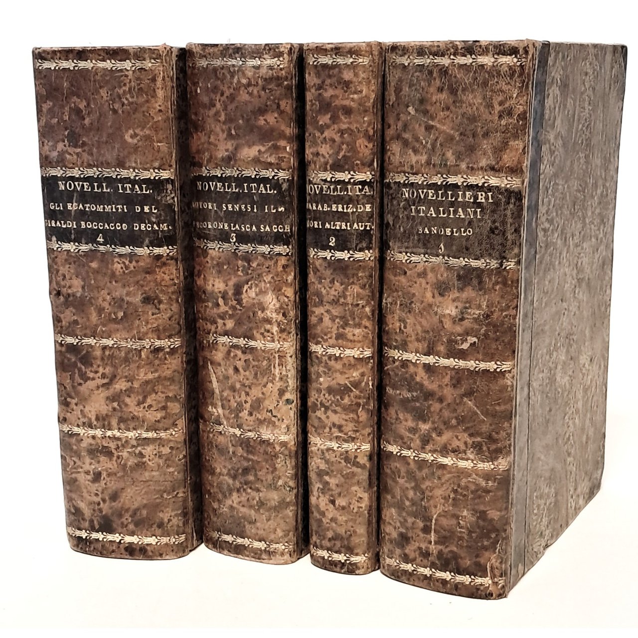 Raccolta di novellieri italiani I-IV