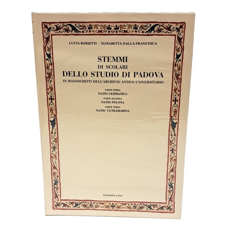 Stemmi di scolari dello studio di Padova in manoscritti dell'archivio …