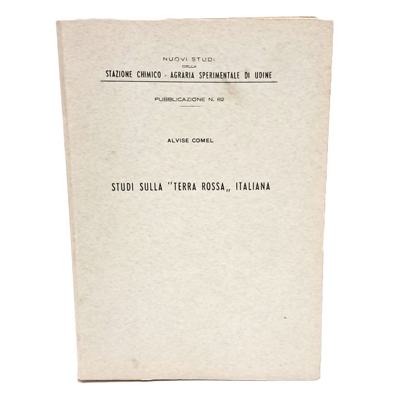 Studi sulla terra rossa italiana