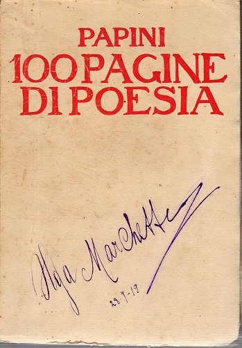 100 PAGINE DI POESIA