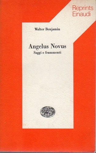 Angelus Novus saggi e frammenti | Immagine principale