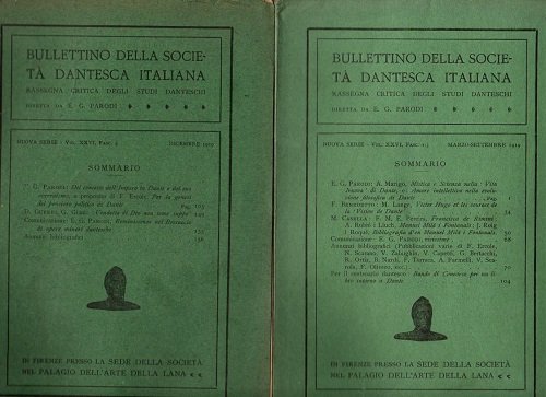 Bullettino della società dantesca italiana rassegna critica degli studi danteschi …