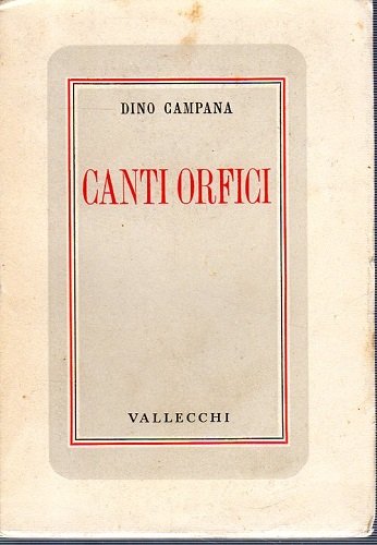 CANTI ORFICI
