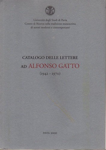 Catalogo delle lettere 1942-1970