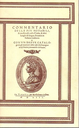 Commentario delle più notabili e mostruose cose d'Italia e altri …