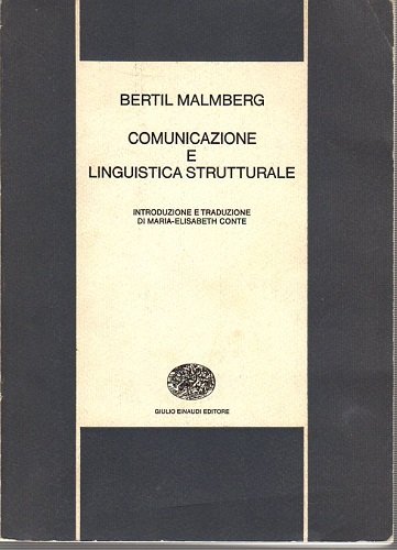 Comunicazione e linguistica strutturale