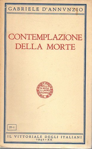 CONTEMPLAZIONE DELLA MORTE
