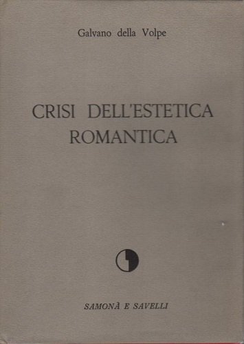 Crisi dell'estetica romantica
