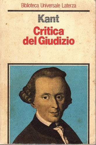 Critica del giudizio