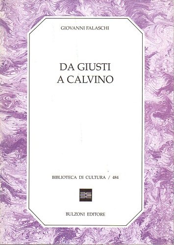 Da Giusti a Calvino