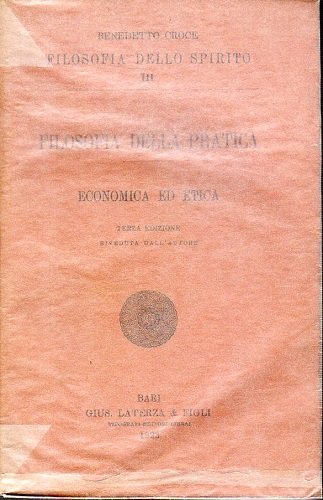 Filosofia della pratica economia ed etica