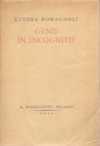 GENII IN INCOGNITO